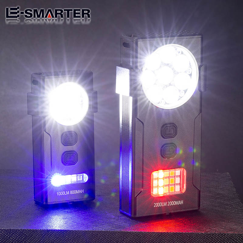 Edc Carry Clip - Gantungan kunci EDC LED Mini, lampu