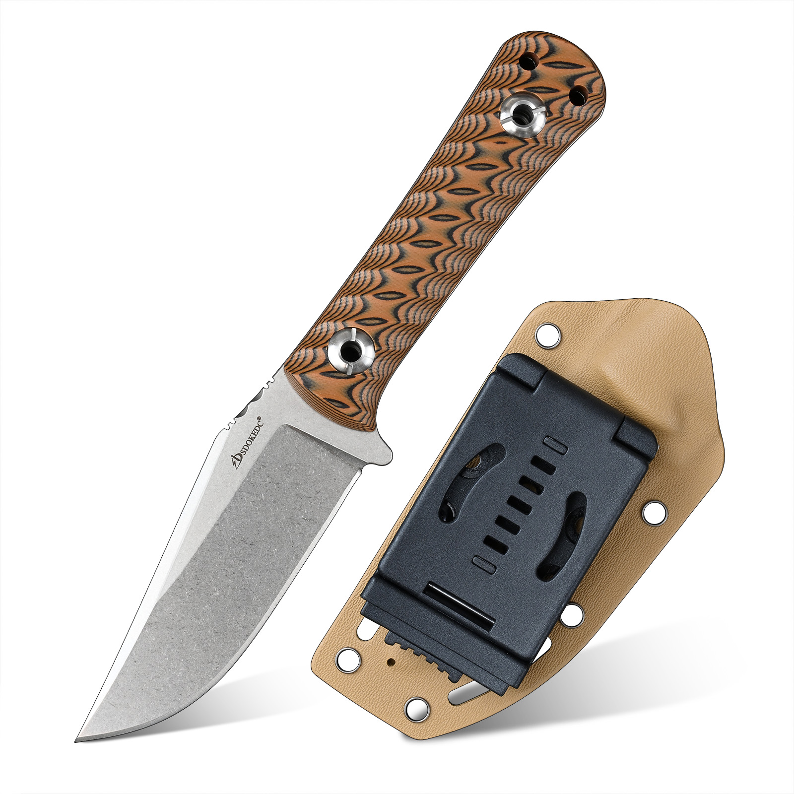 Edc Carry Fixed Blade - SDOKEDC Alat Pemotong Portabel EDC, Hadiah