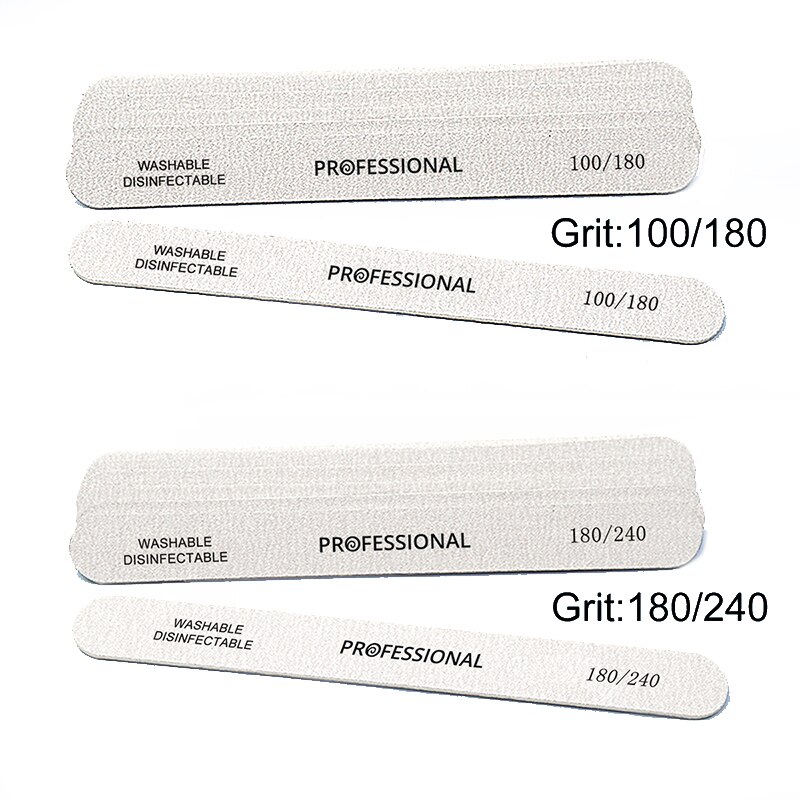 100 buah kikir kuku kayu profe - Nail File Titanium ulasan dan harga