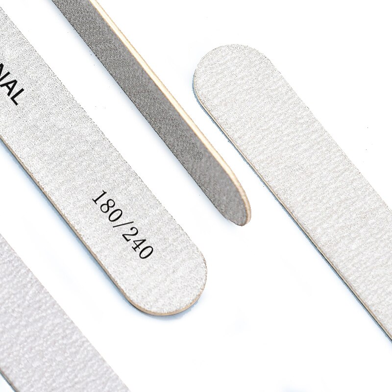 100 buah kikir kuku kayu profe - Nail File Titanium ulasan dan harga