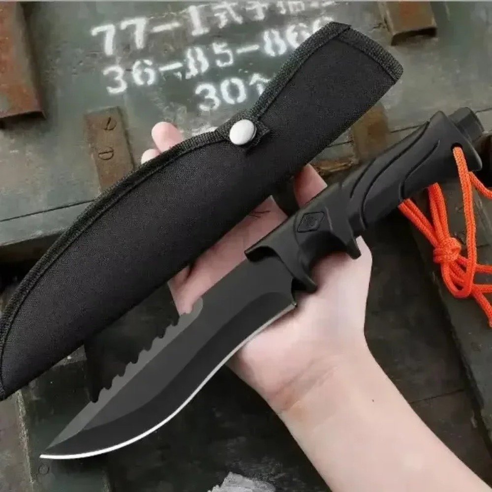 Pisau EDC Survival Camping Ser - Edc Carry Fixed Blade ulasan dan harga