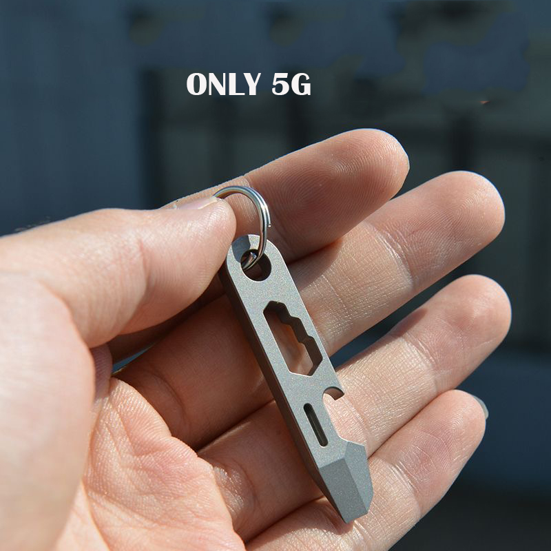 Kunci pembuka botol linggis MI - Titanium Pry Bar ulasan dan harga