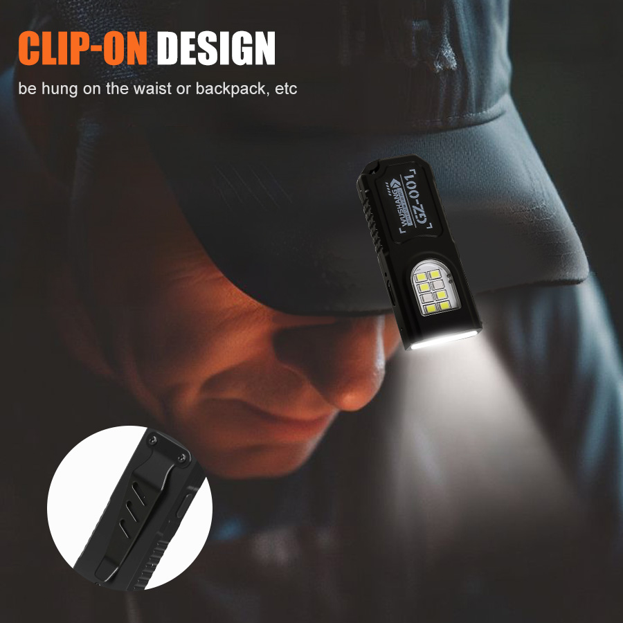 Senter Gantungan Kunci LED COB - Keychain Flashlight ulasan dan harga