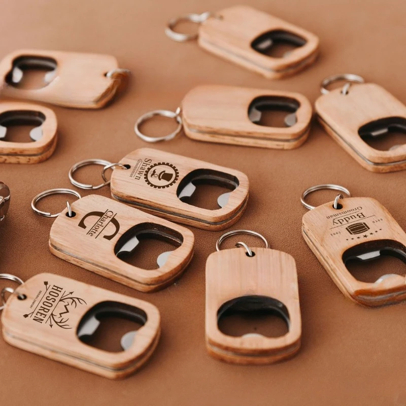 Gantungan kunci kayu pembuka b - Bottle Opener Keyring ulasan dan harga