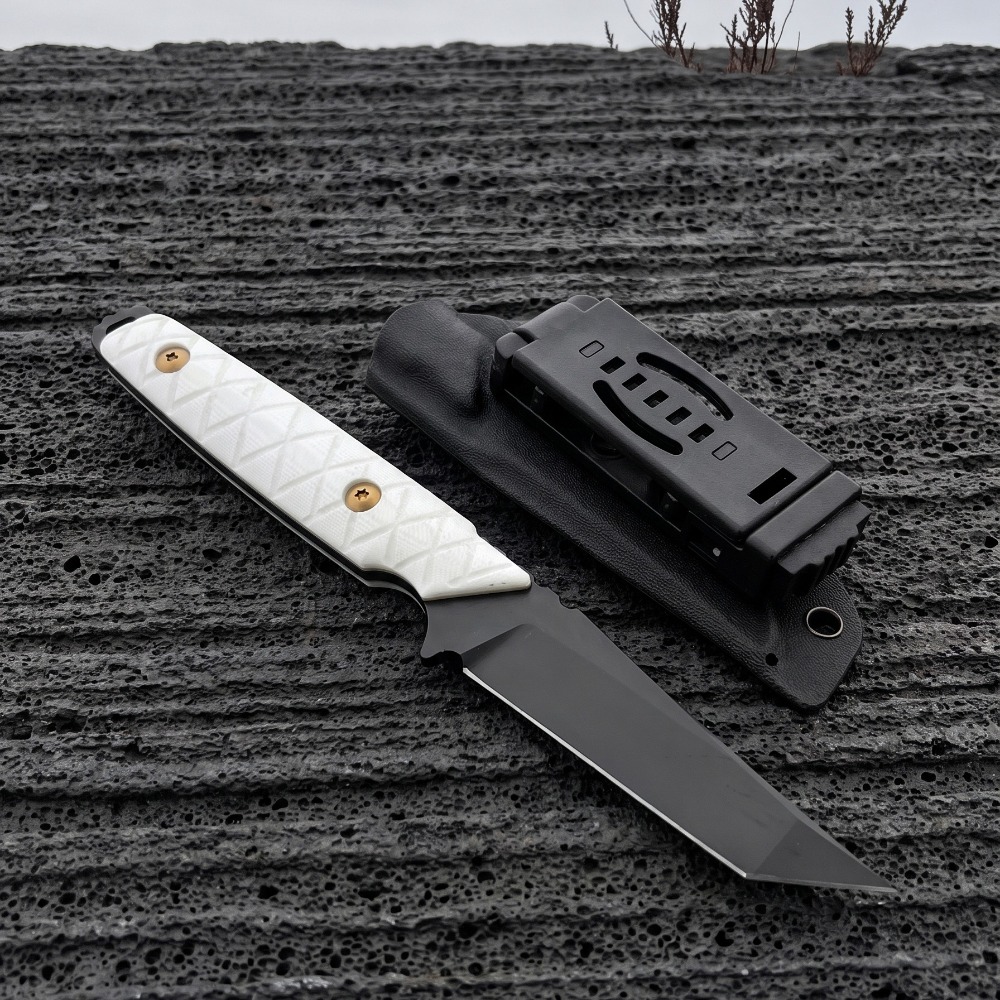 Pisau Fixed Blade Baru Gagang  - Edc Carry Fixed Blade ulasan dan harga