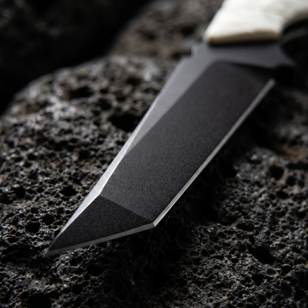Pisau Fixed Blade Baru Gagang  - Edc Carry Fixed Blade ulasan dan harga
