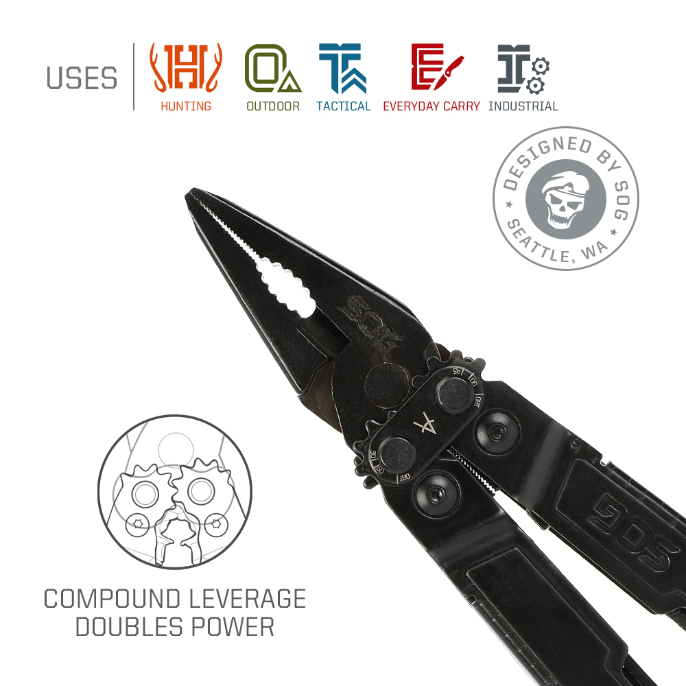 SOG PowerAccess 18 in 1, Alat  - Edc Carry Clip ulasan dan harga