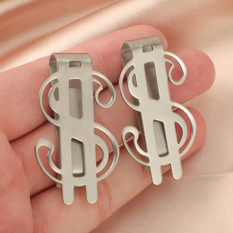 1 buah klip uang ramping baja  - Money Clip Magnetic ulasan dan harga