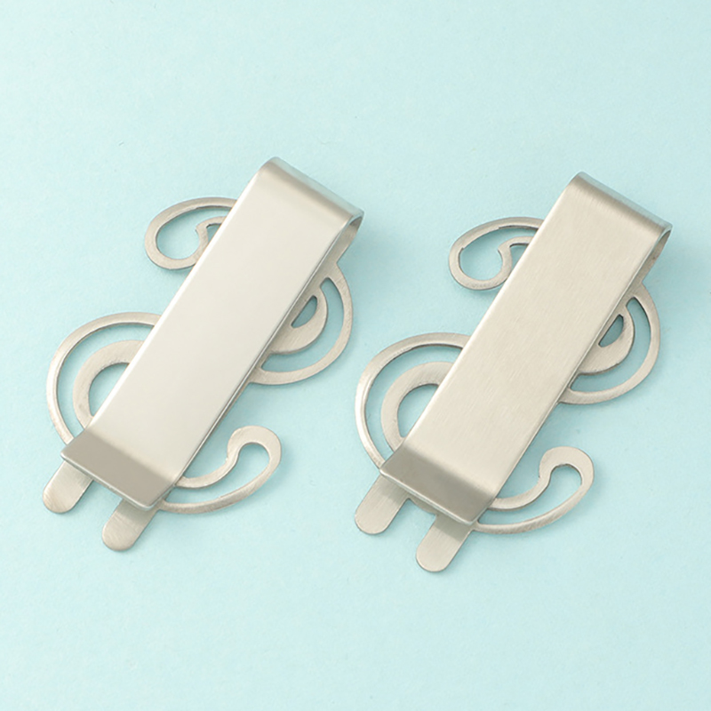1 buah klip uang ramping baja  - Money Clip Magnetic ulasan dan harga