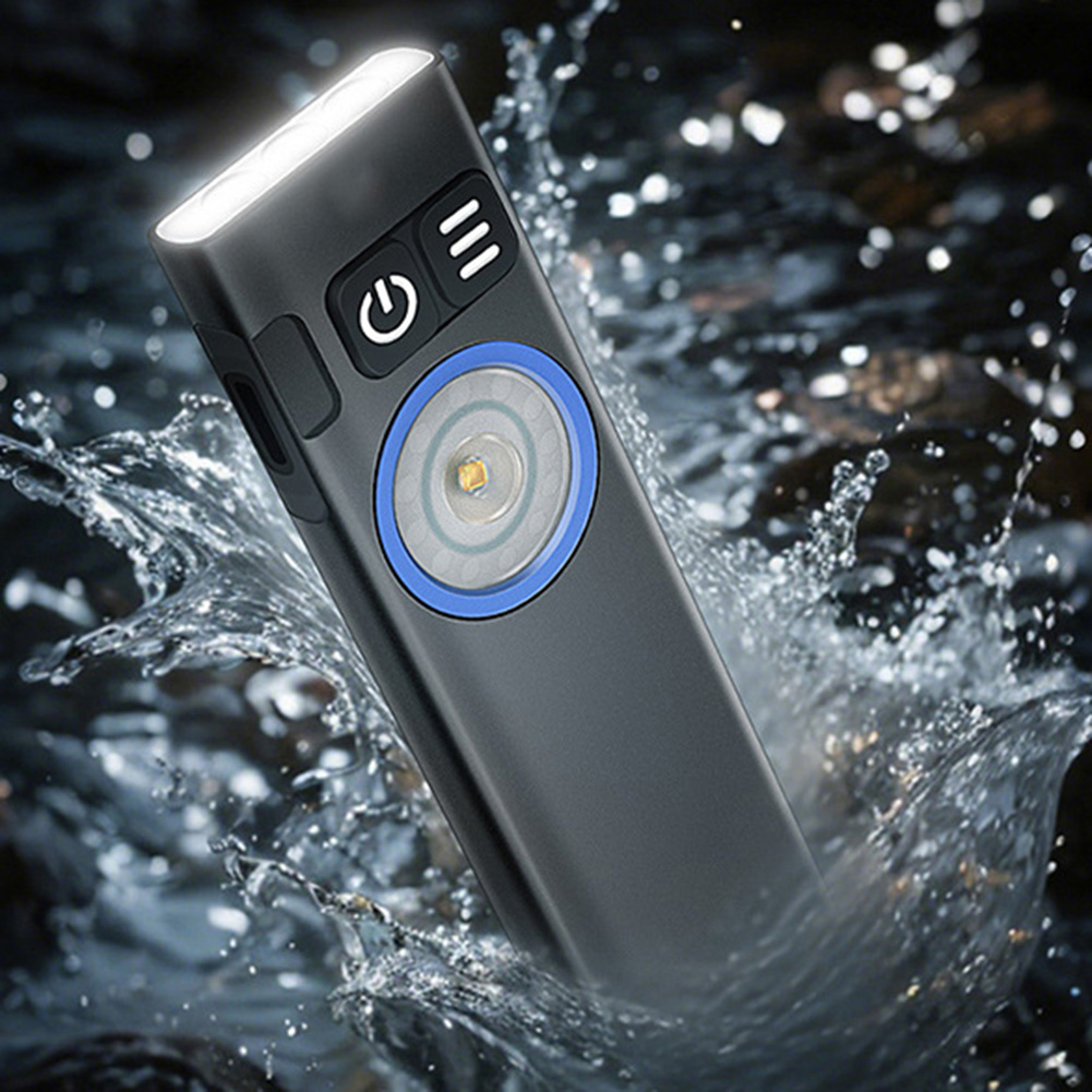 Senter USB-C 650 Lumen yang Da - Edc Carry Clip ulasan dan harga