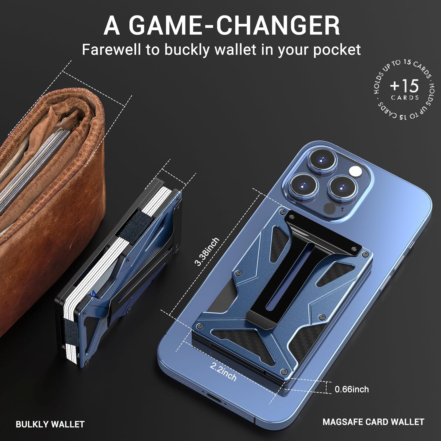 Penjepit Uang Dompet MagSafe d - Money Clip Magnetic ulasan dan harga