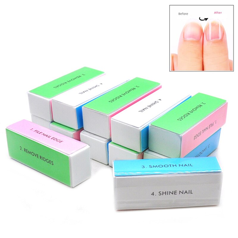 5 buah/lot blok penyangga kuku - Nail File Titanium ulasan dan harga