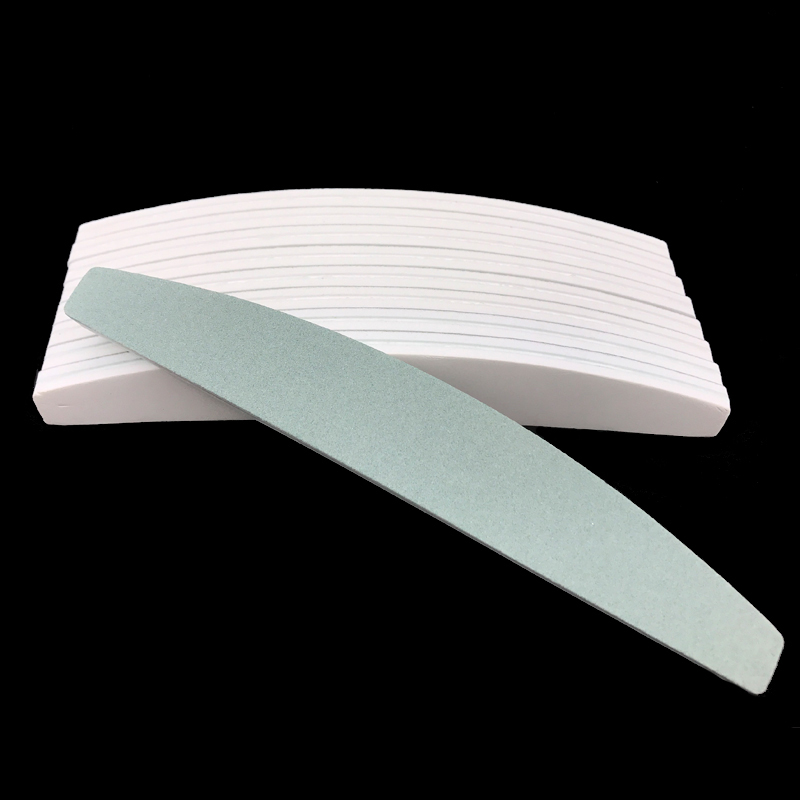 10 Buah/Banyak Kuku Spons Diam - Nail File Titanium ulasan dan harga