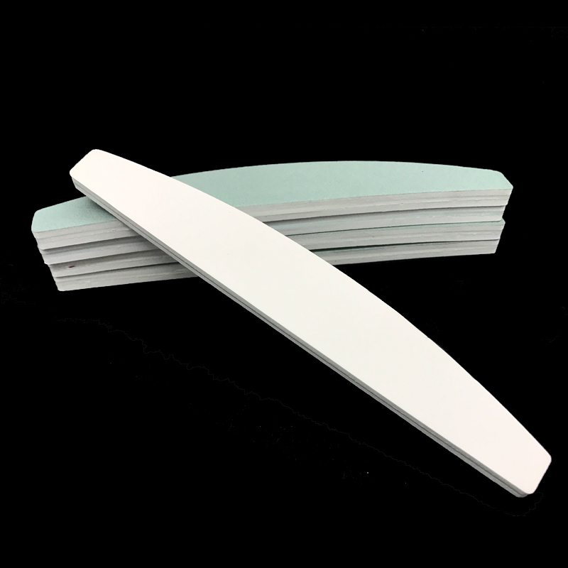 10 Buah/Banyak Kuku Spons Diam - Nail File Titanium ulasan dan harga
