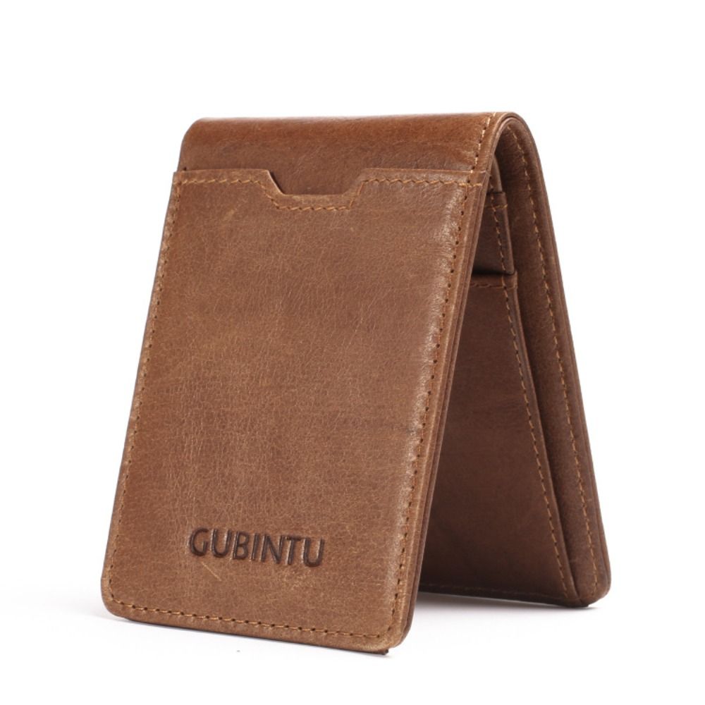 Dompet Pria Kulit Asli Tipis V - Money Clip Magnetic ulasan dan harga