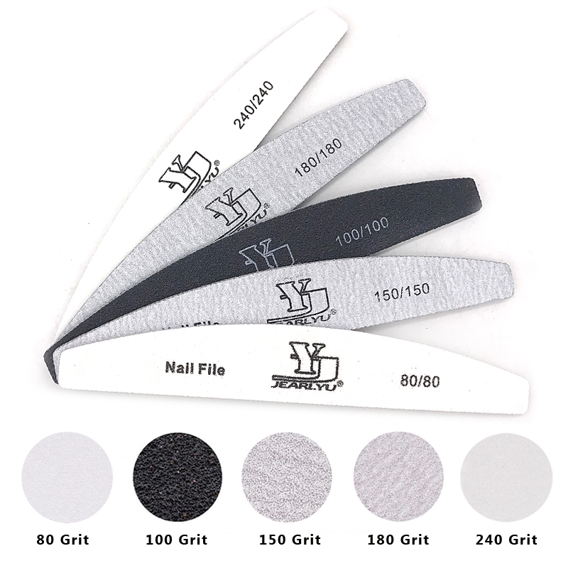 5 Buah Set Kikir Kuku Warna Ca - Nail File Titanium ulasan dan harga
