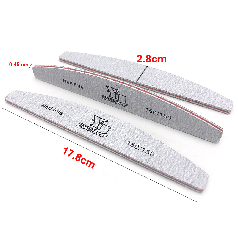 5 Buah Set Kikir Kuku Warna Ca - Nail File Titanium ulasan dan harga