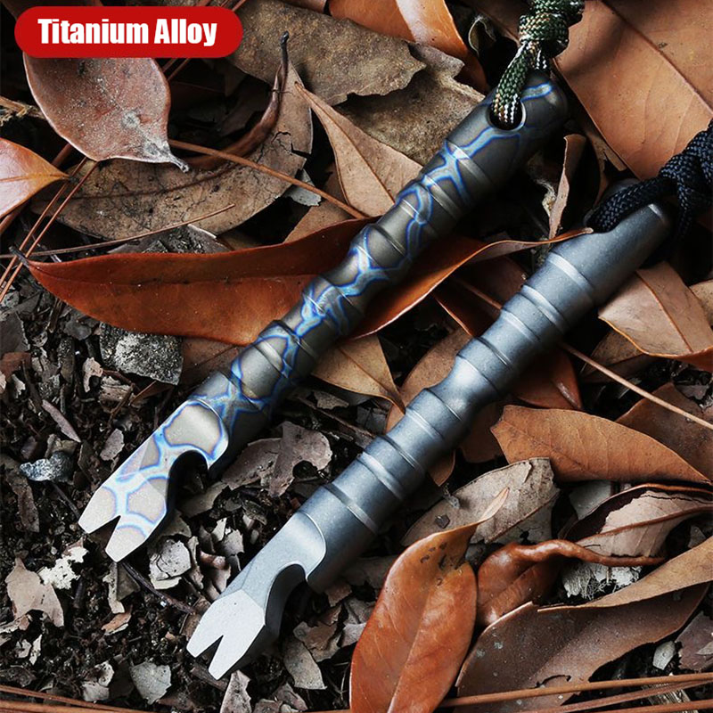 TC4 penarik kuku linggis Titan - Titanium Pry Bar ulasan dan harga