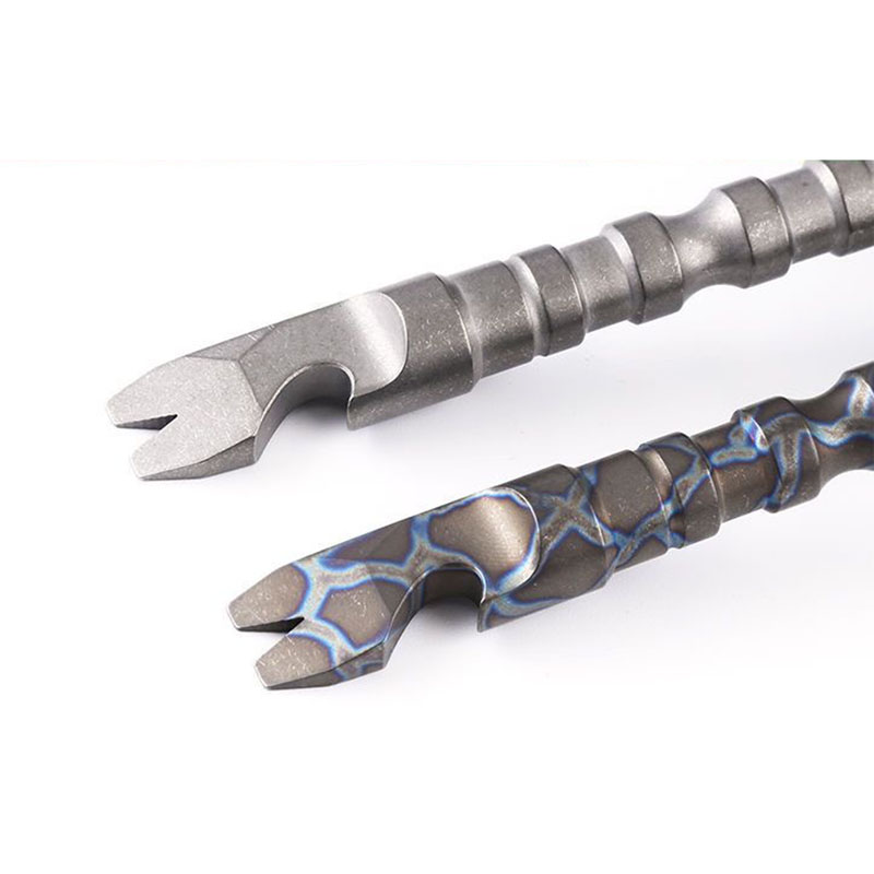 TC4 penarik kuku linggis Titan - Titanium Pry Bar ulasan dan harga