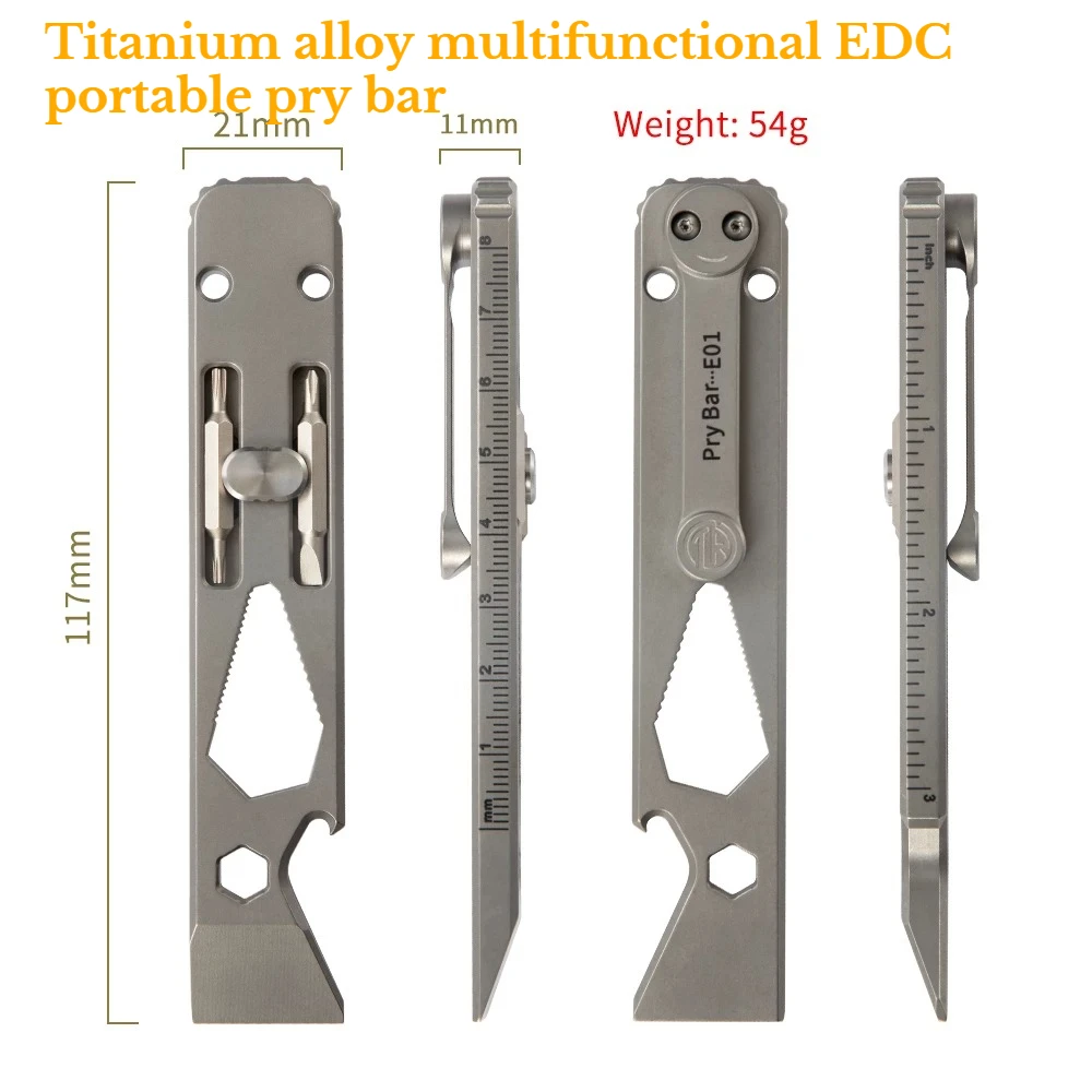 Alat Bantu Serbaguna dari Padu - Titanium Pry Bar ulasan dan harga