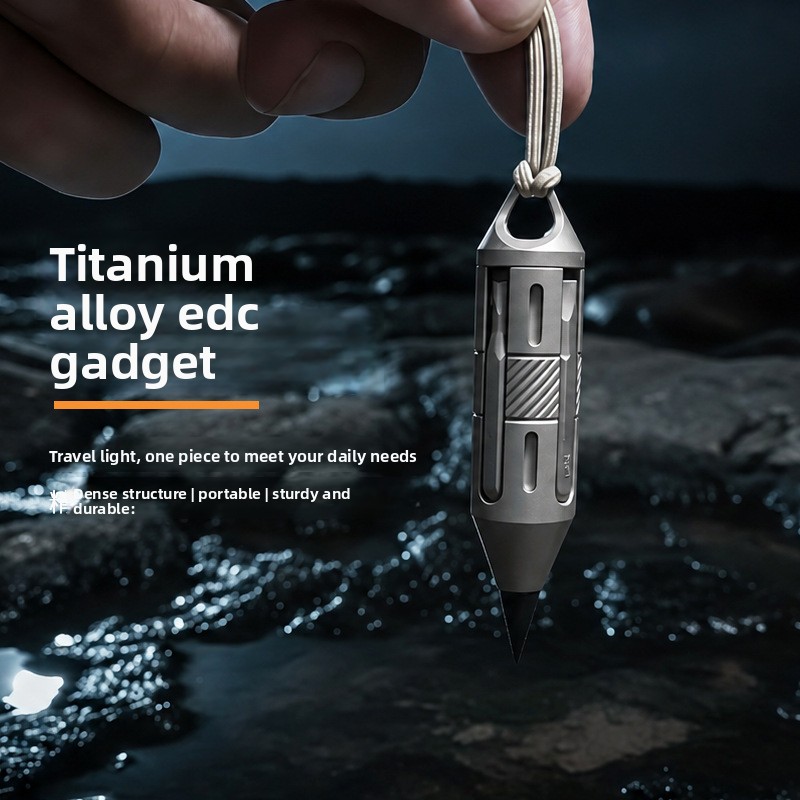 7 in 1 Pena Multifungsi Titani - Titanium Pry Bar ulasan dan harga