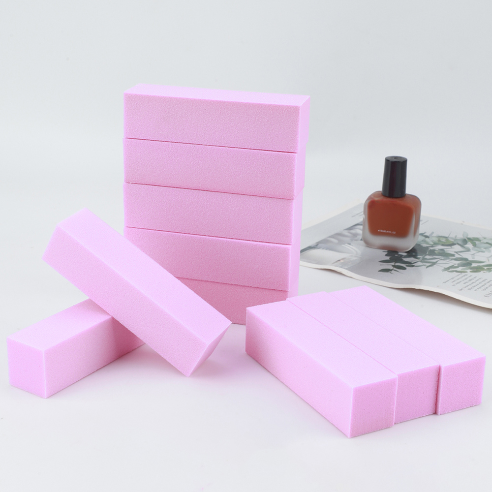 10Pcs Set Blok Spons Penggosok - Nail File Titanium ulasan dan harga