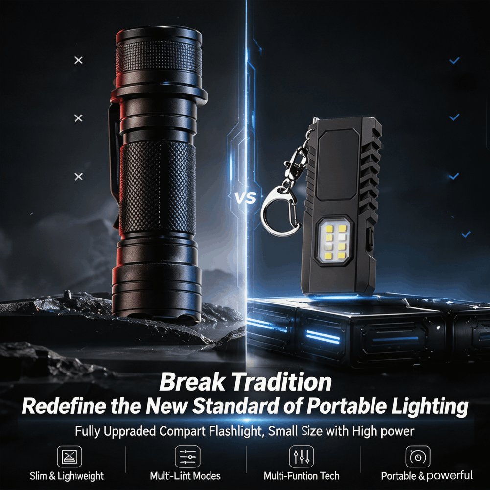 Senter Gantungan Kunci Mini Ed - Keychain Flashlight ulasan dan harga